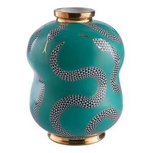 Eden Cinched Vase- Celadon