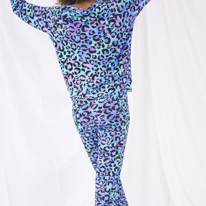 Happy Place - Galaxy Leopard Lounge Pant