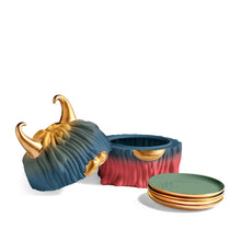 Load image into Gallery viewer, Haas Malibu Lynda Monster Box + Plates - Set of 4 - Special Edition