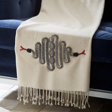Load image into Gallery viewer, Snake Embellished Throw