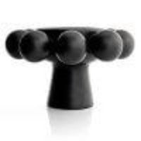 Load image into Gallery viewer, Nimbus Footed Bowl - Onyx Satin