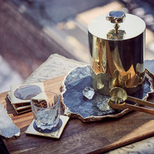 Load image into Gallery viewer, Kiva Platter Large - Pure Emerald / 24k Gold