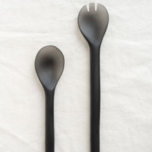 Load image into Gallery viewer, Salad Servers - Large - Grey &amp;  White