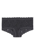 Load image into Gallery viewer, Signature Lace Boyshort- Granite
