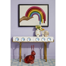 Load image into Gallery viewer, Rainbow Hand Beaded Art Work