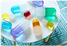 Load image into Gallery viewer, LARGE ACRYLIC PILL &amp;  Includes Large Pill Stand