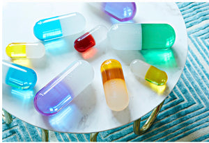 LARGE ACRYLIC PILL &  Includes Large Pill Stand