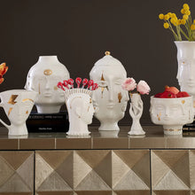 Load image into Gallery viewer, Gilded Muse Gala Round Vase