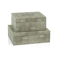 Load image into Gallery viewer, Moorea Shagreen Leather Box