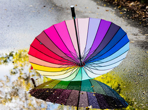 Colour Wheel Slat umbrella