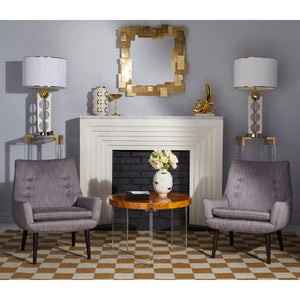 Gilded Muse Gala Round Vase