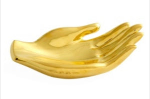 BRASS HAND BOWL