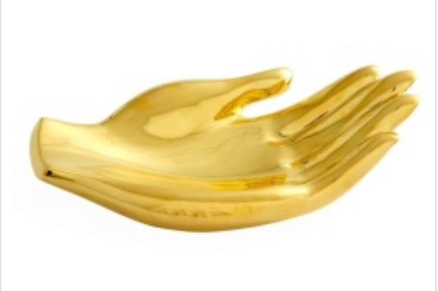 BRASS HAND BOWL