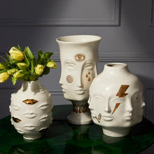 Load image into Gallery viewer, Gilded Muse Gala Round Vase