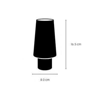Tank High Ball Glass Set of 2 - Black