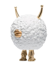 Load image into Gallery viewer, Haas Monster Ball Incense Burner - White/Gold