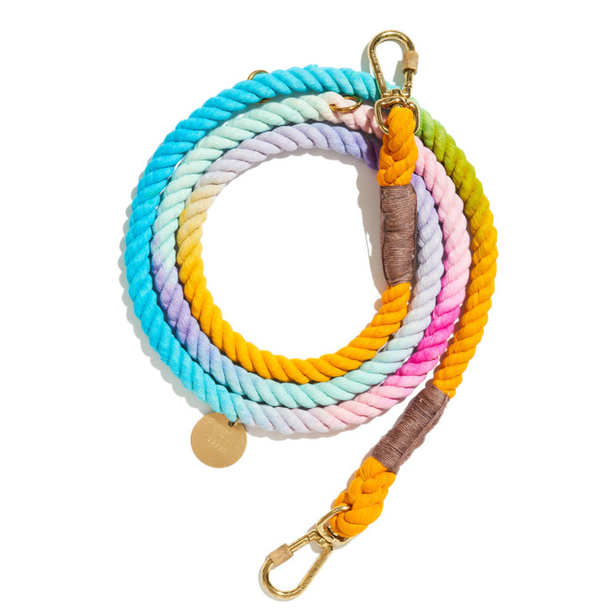 Noelle Ombre Cotton Rope Dog Leash, Adjustable