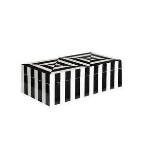 OP ART LACQUER BOX - SMALL