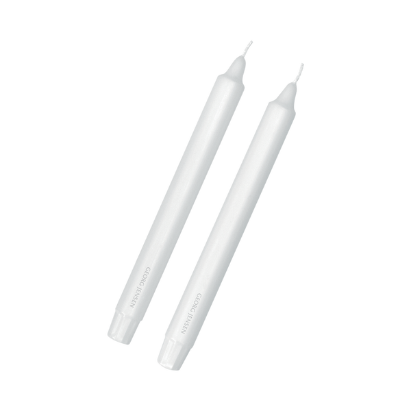 Candles 2pc Set - Stearin (Georg Jensen)
