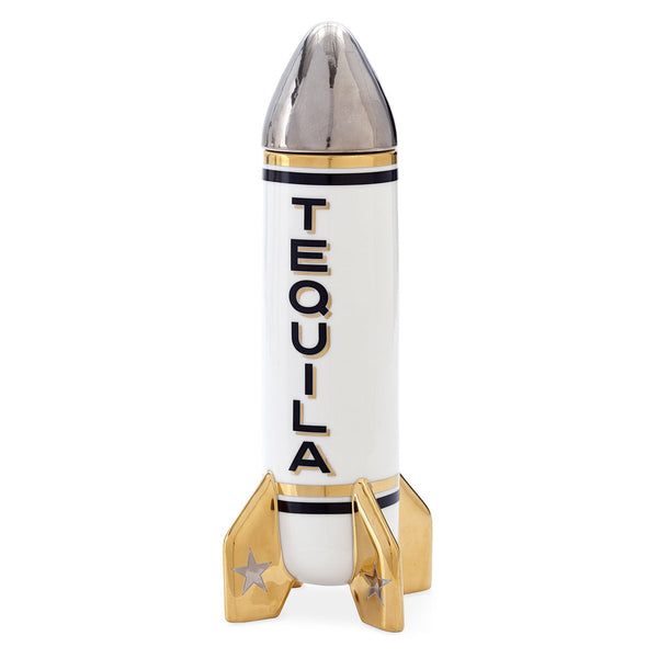 Rocket Decanter - Tequila | Black/White