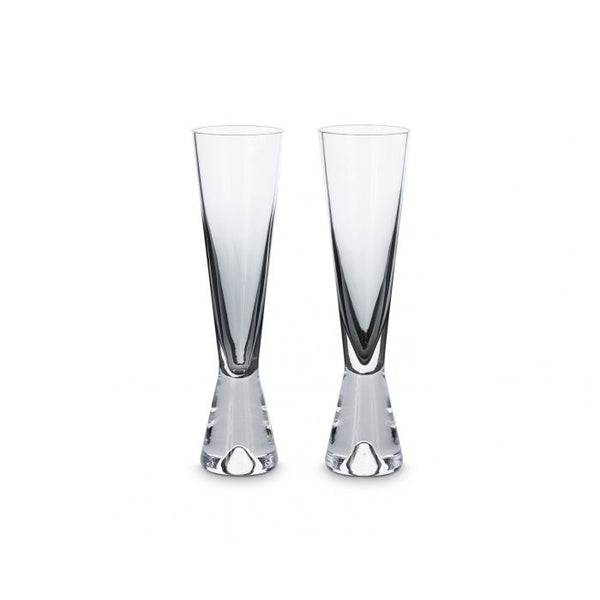 Tank Champagne Glasses Black